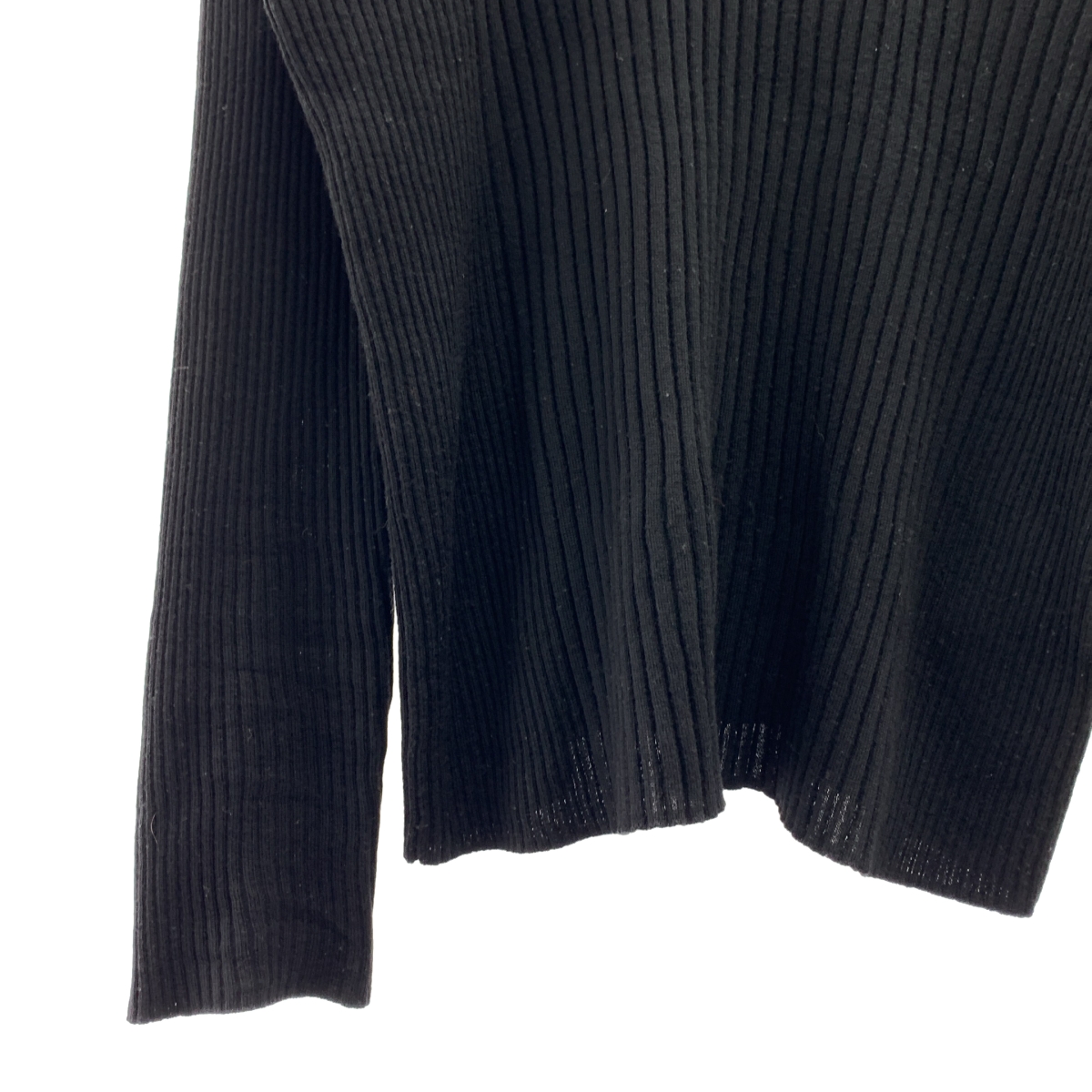 1er Arrondissement / プルミエアロンディスモン ウール リブ タートルネック ニット