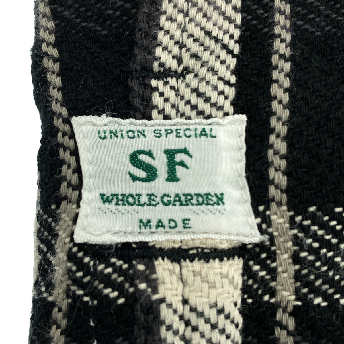 SASSAFRAS / ササフラス Diggin Shirt Twill Check ツイルチェック ディギンシャツ