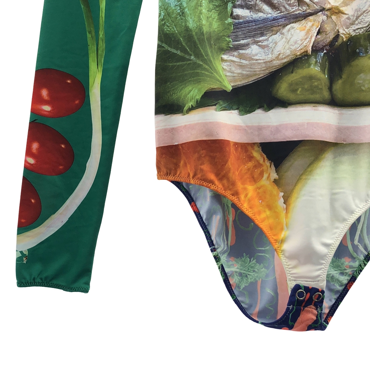 ENFOLD / エンフォルド 10th collaboration アオイヤマダ お弁当 プリント ボディスーツ