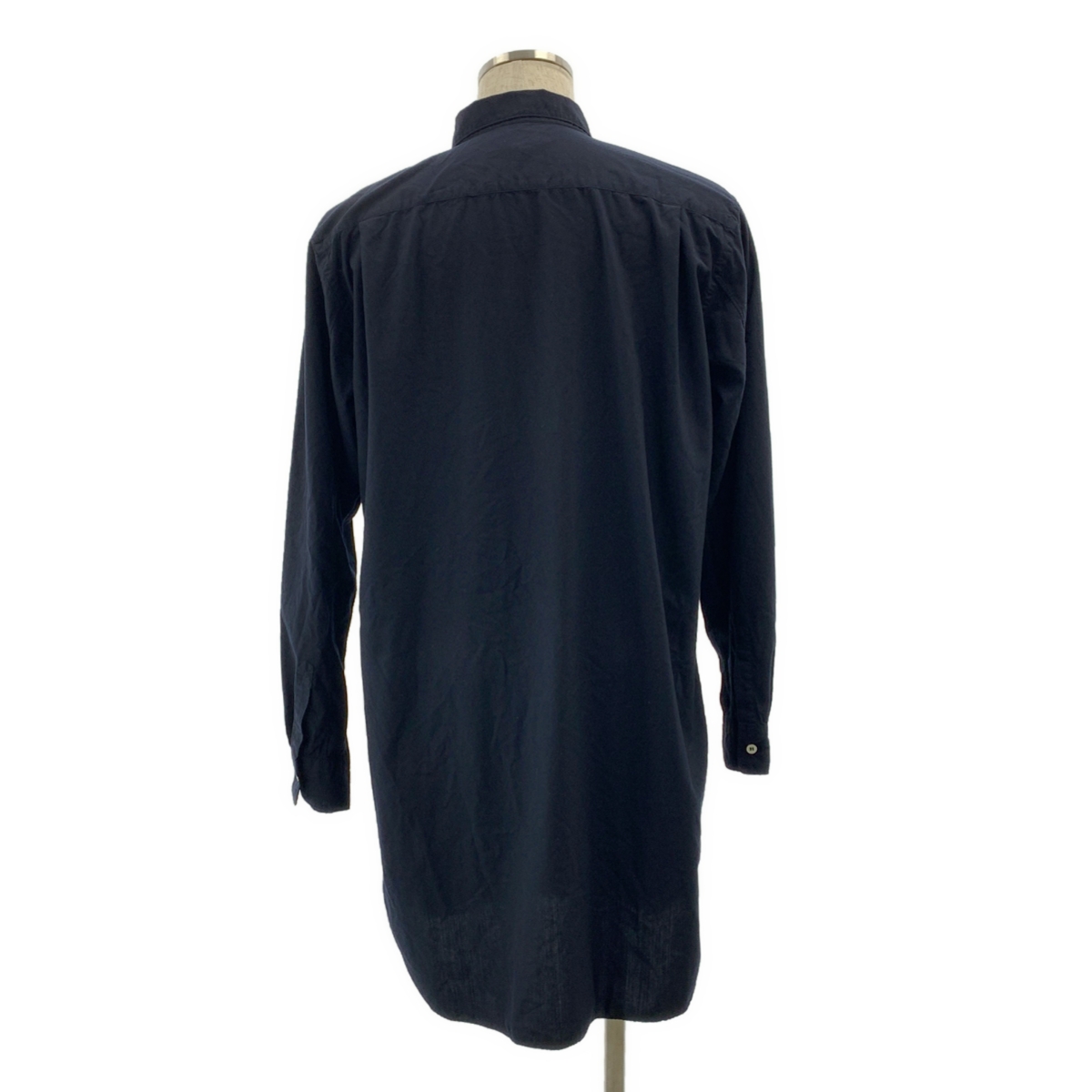 COMME des GARCONS HOMME PLUS / コムデギャルソンオムプリュス ポリエステル 製品加工 オーバーシルエット レギュラーカラー ロングシャツ