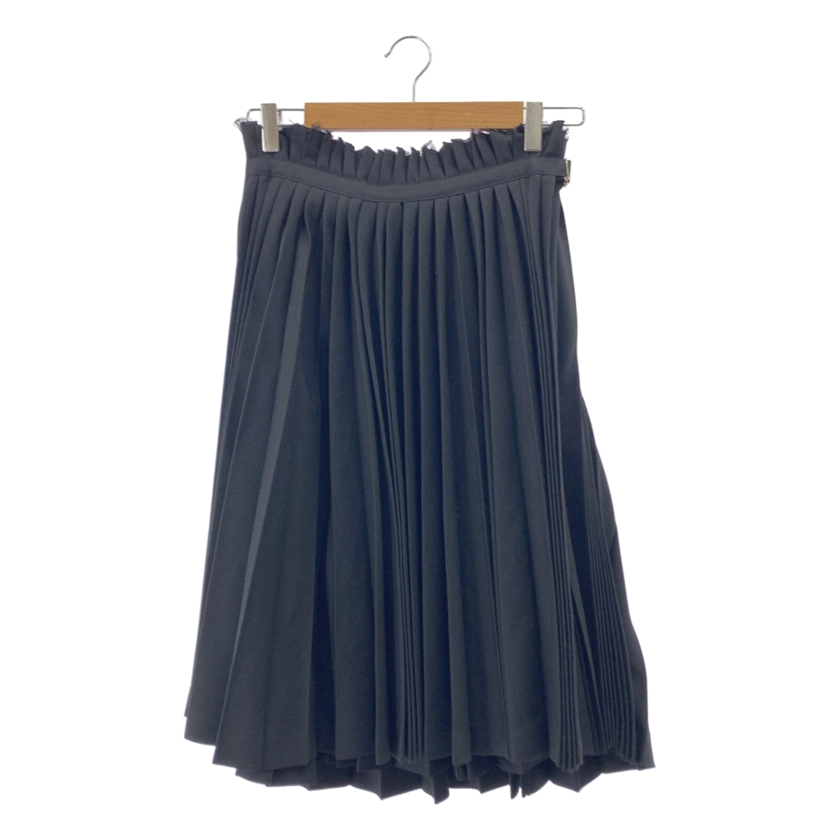 JUNYA WATANABE COMME des GARCONS / ジュンヤワタナベ カットオフ アジャスター プリーツ ボリューム ラップ  スカート