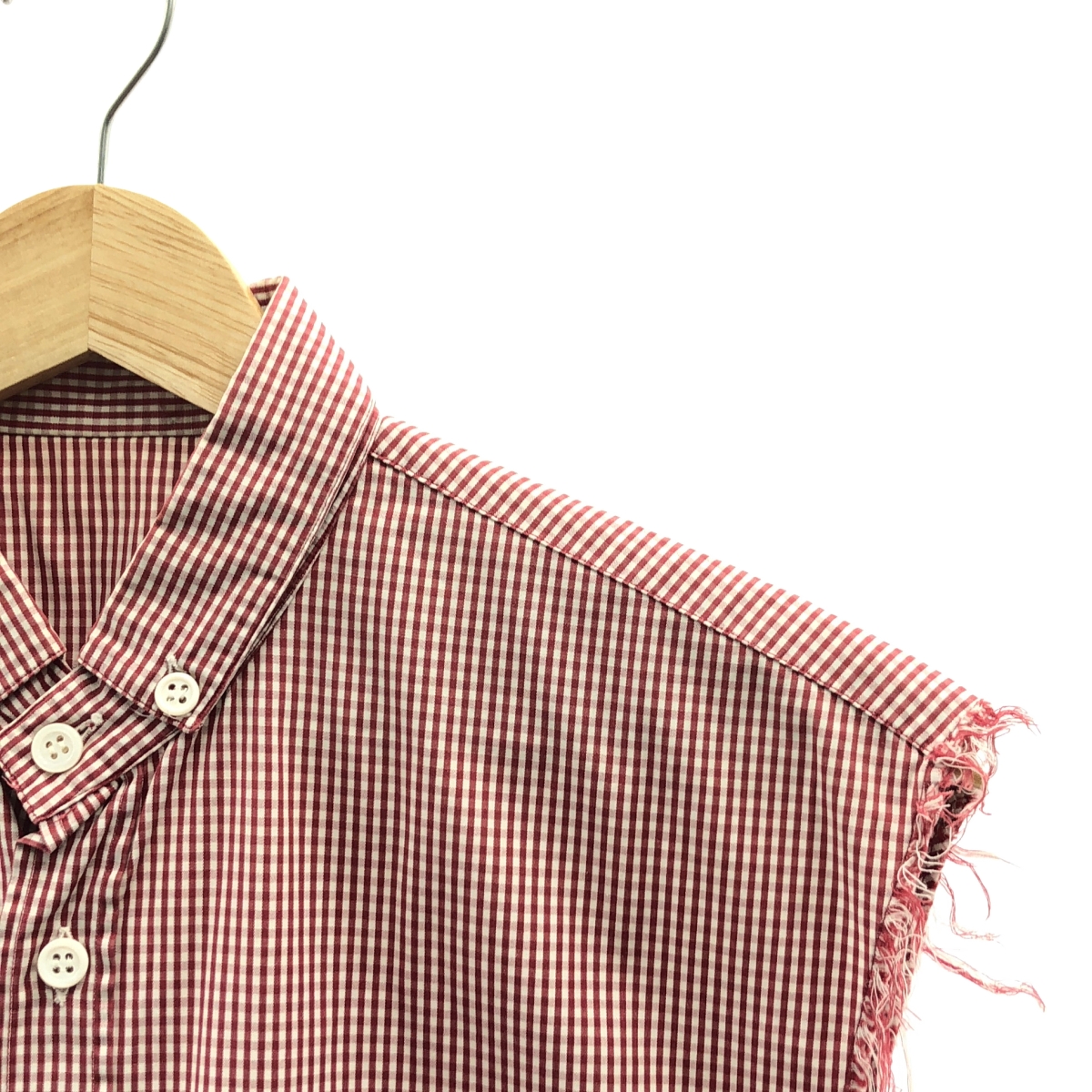 Dior homme / ディオールオム エディ期 ギンガムチェック ノースリーブ シャツ