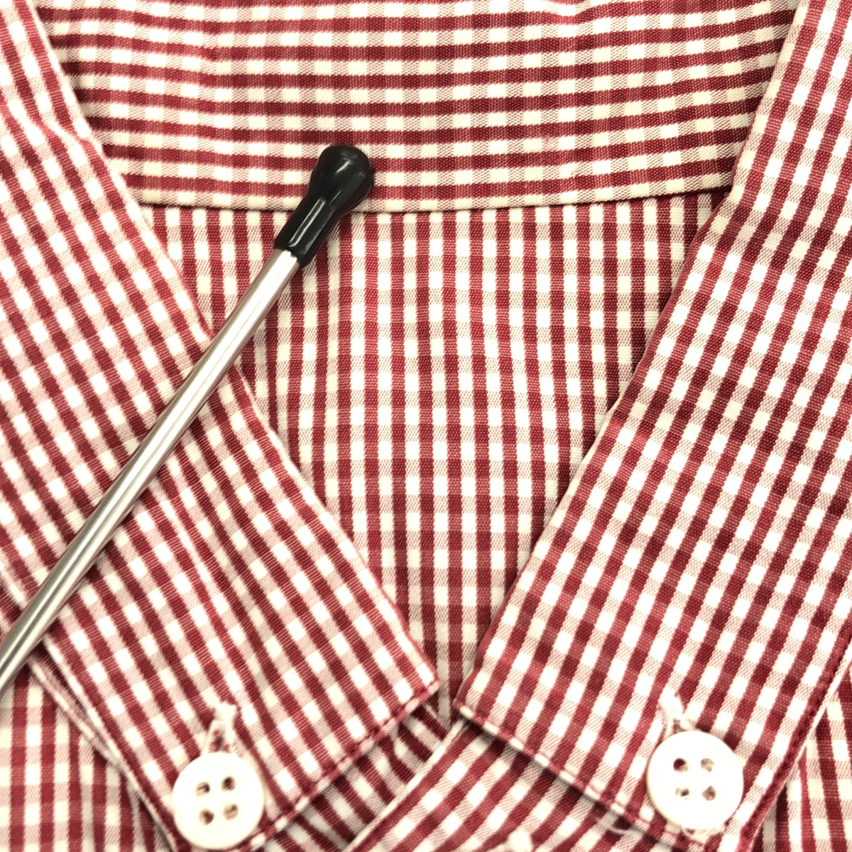 Dior homme / ディオールオム エディ期 ギンガムチェック ノースリーブ シャツ