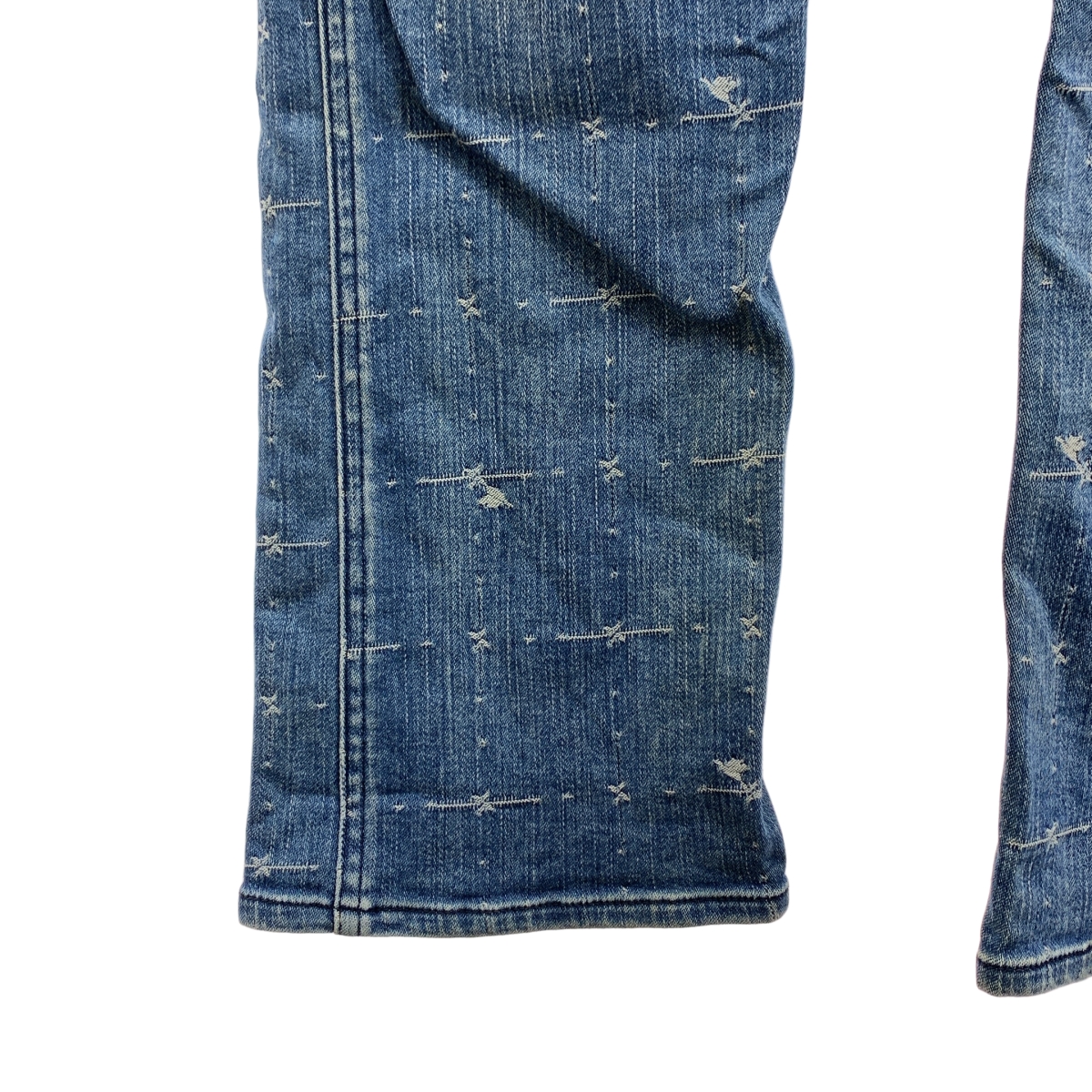 Alexander Lee Chang / アレキサンダーリーチャン ジャガード デニム オーバーオール