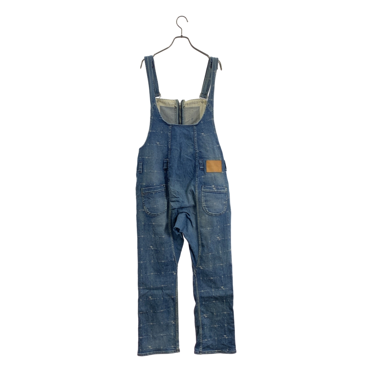 Alexander Lee Chang / アレキサンダーリーチャン ジャガード デニム オーバーオール