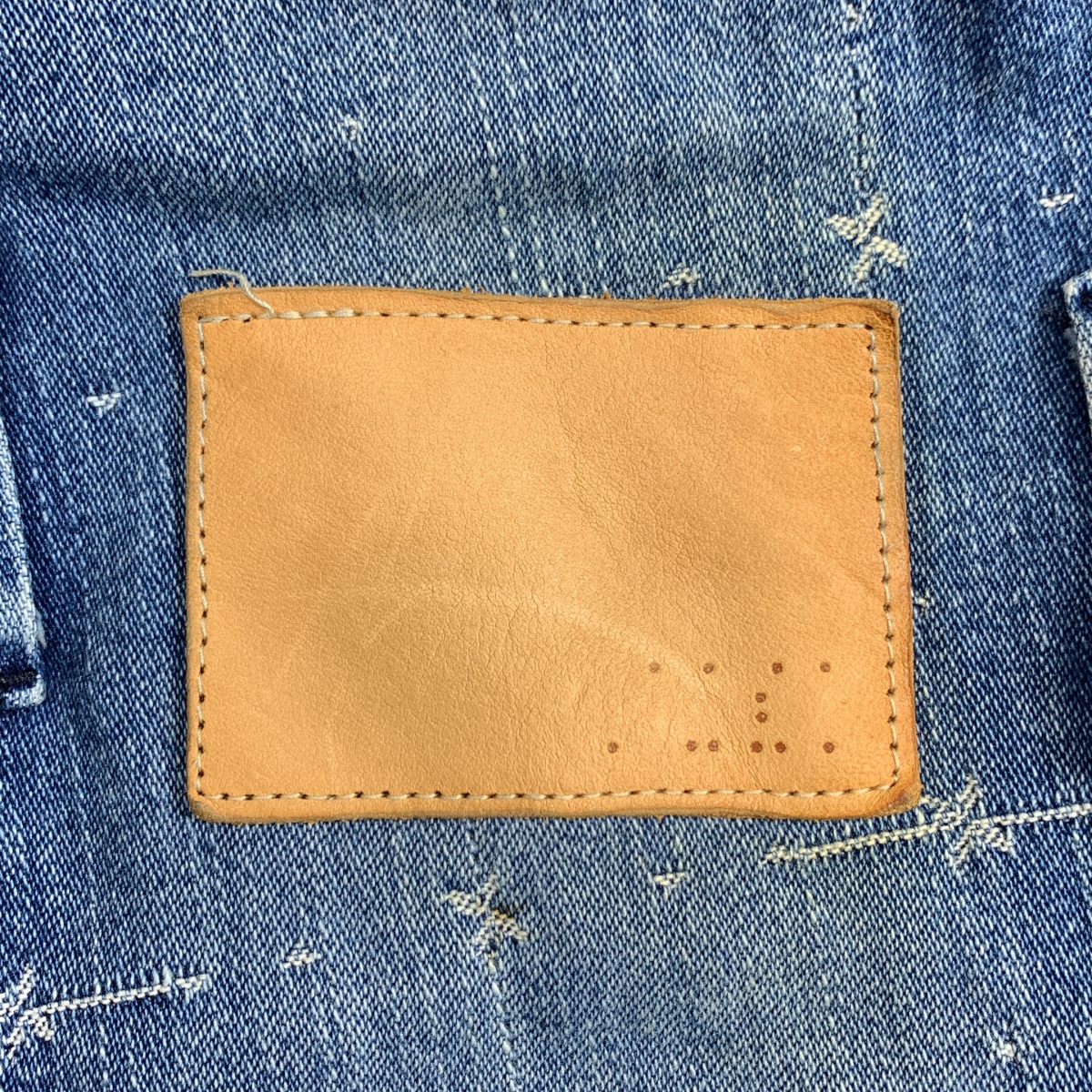 Alexander Lee Chang / アレキサンダーリーチャン ジャガード デニム オーバーオール