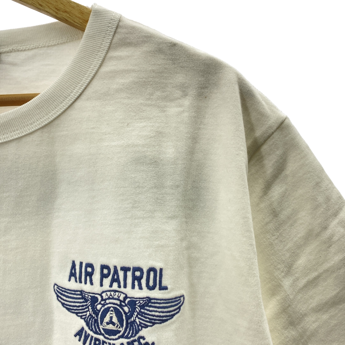 AVIREX / アヴィレックス コットン 刺しゅう Tシャツ