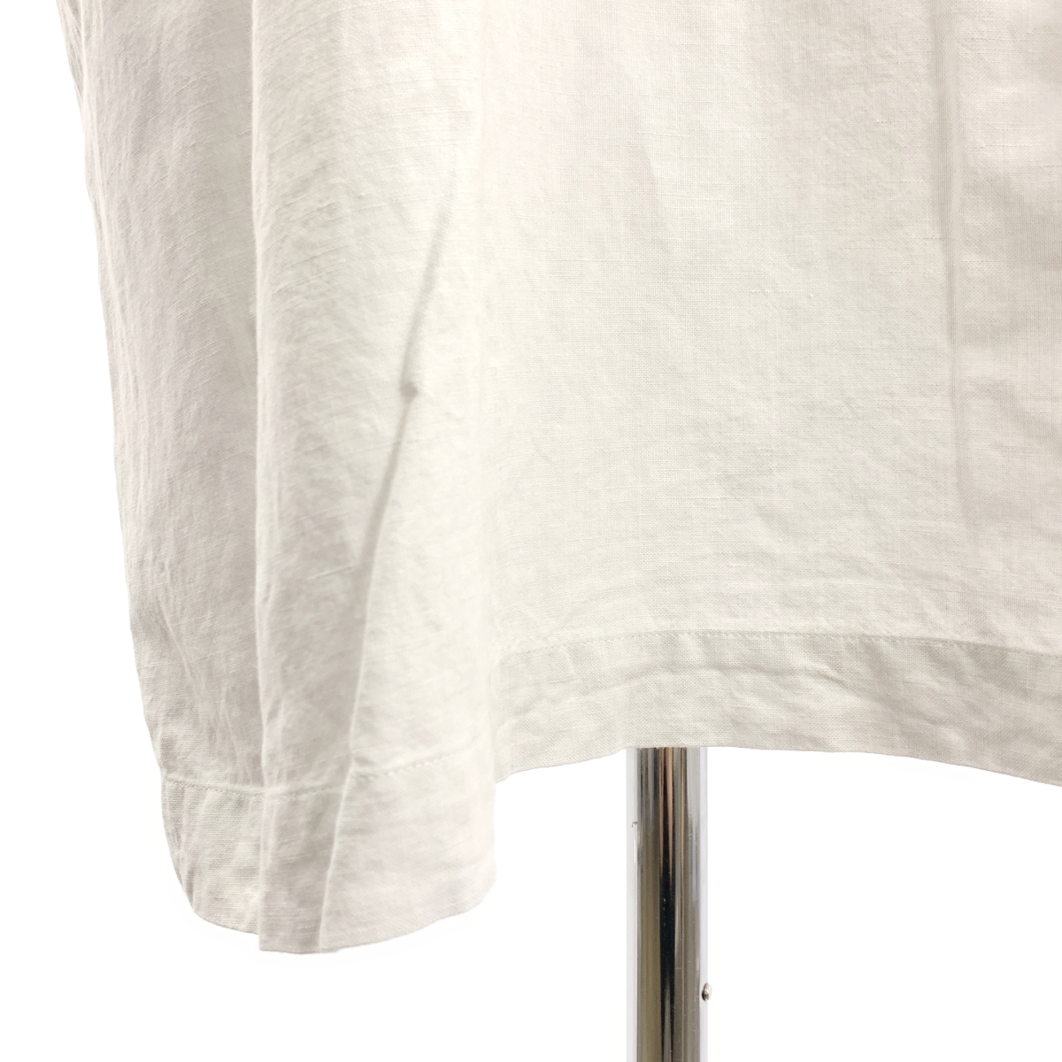 ARTS&SCIENCE / アーツアンドサイエンス コットン リネン オーバーシルエット ポケット付き シャツ ワンピース