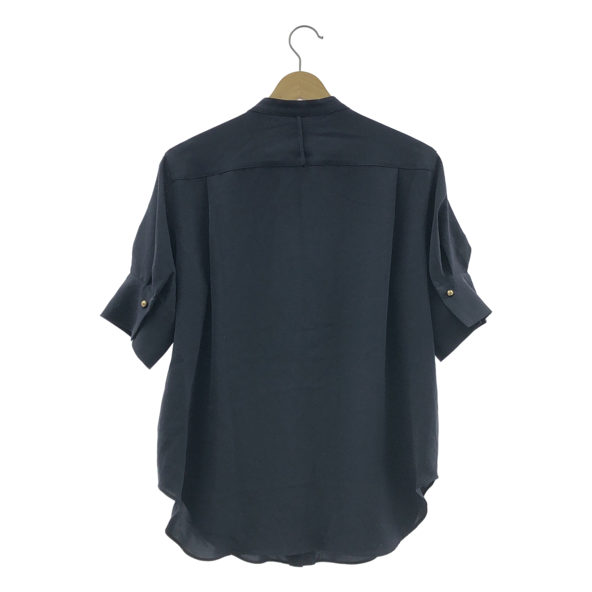 BEIGE， / ベイジ トリアセテート シフォン プリーツブラウス