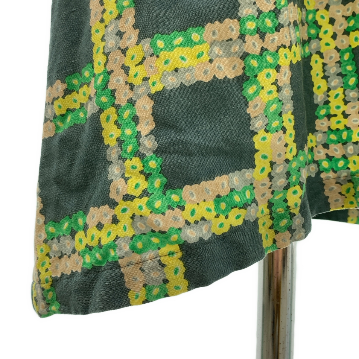 mina perhonen / ミナペルホネン flower gate フラワー ゲート / リネン レーヨン ノースリーブ ワンピース