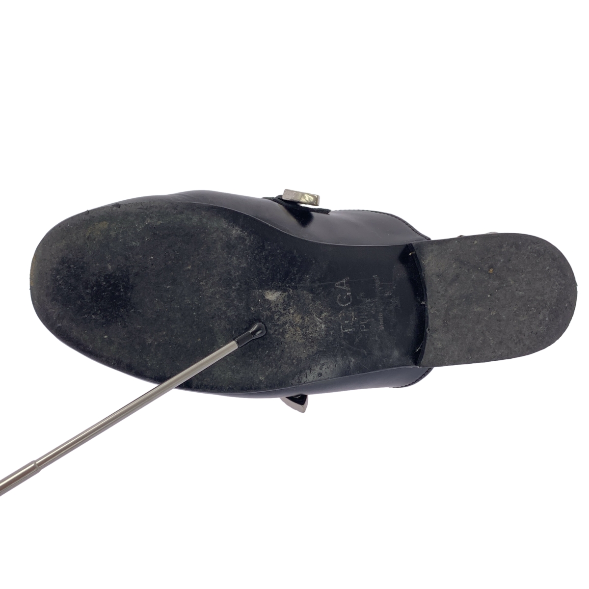 TOGA PULLA / トーガプルラ POLIDO ポリドー レザー フラット サンダル ミュール