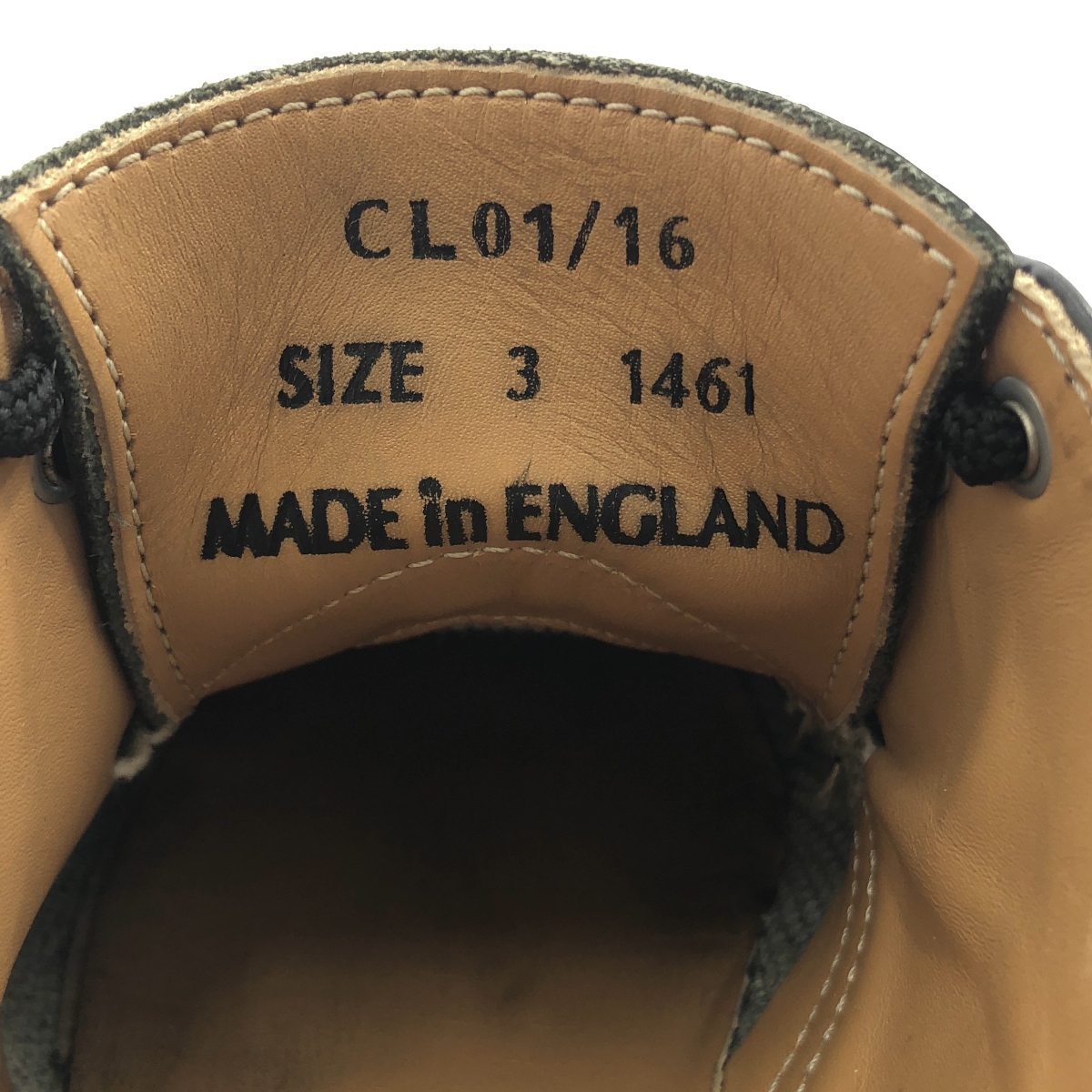 COMME des GARCONS COMME des GARCONS / コムコム × Dr.Martens / ドクターマーチン MIE 1461 / 3 ホール レザー シューズ 革靴