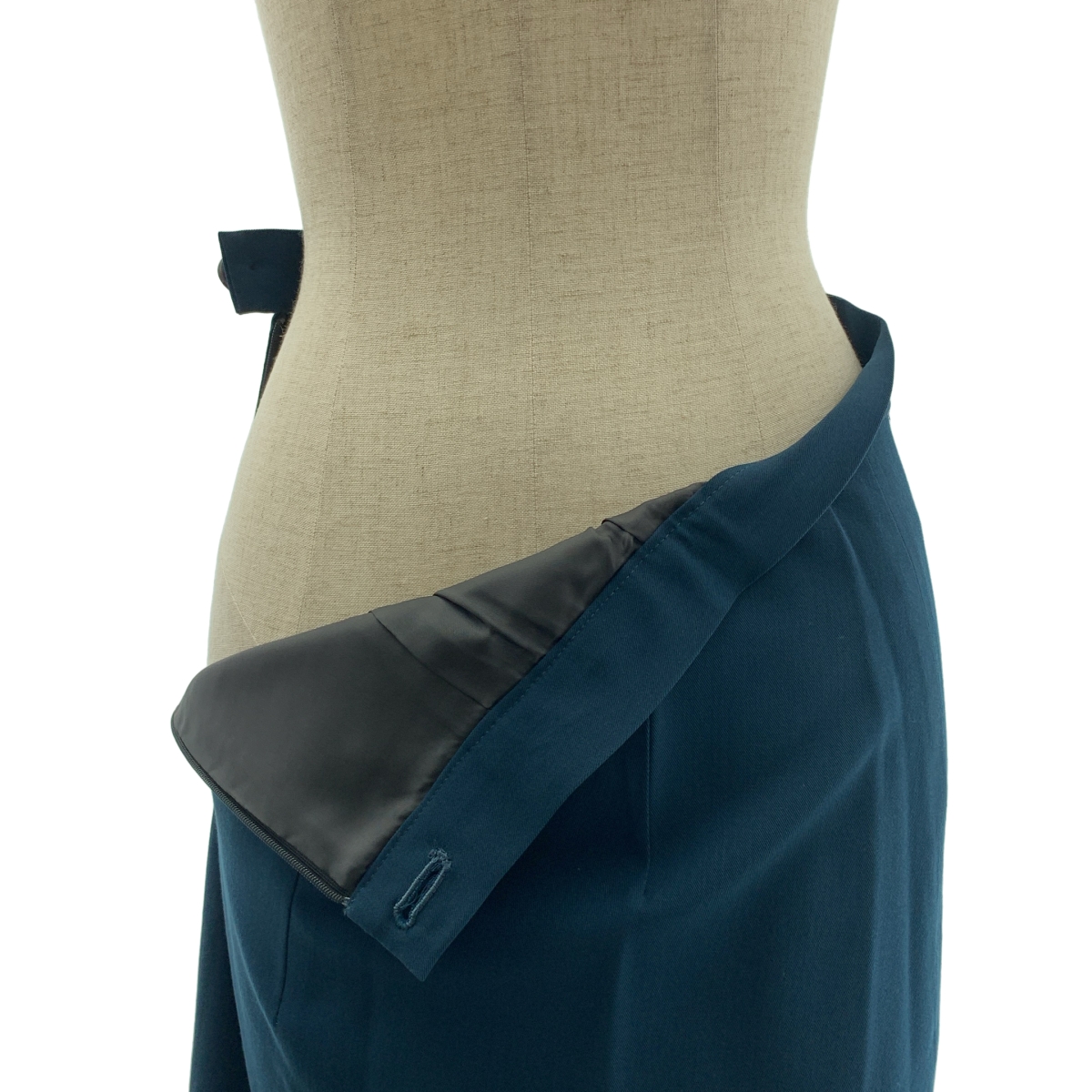 Y's / ワイズヨウジヤマモト WORK SHOP ワークショップ / セットアップ / ウール ギャバジン ロングジャケット / スリット フレアスカート