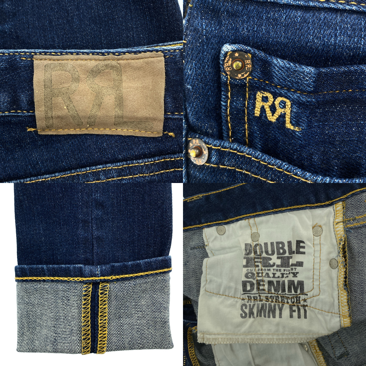 RRL / ダブルアールエル Denim SKINNY FIT スキニー デニム パンツ