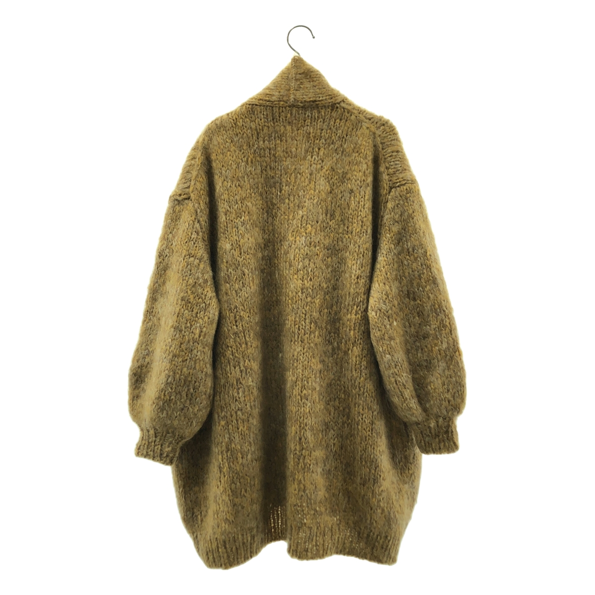 NOWOS / ノーウォス hand-knitting mohair gown / モヘヤ ガウン ハンドニット カーディガン