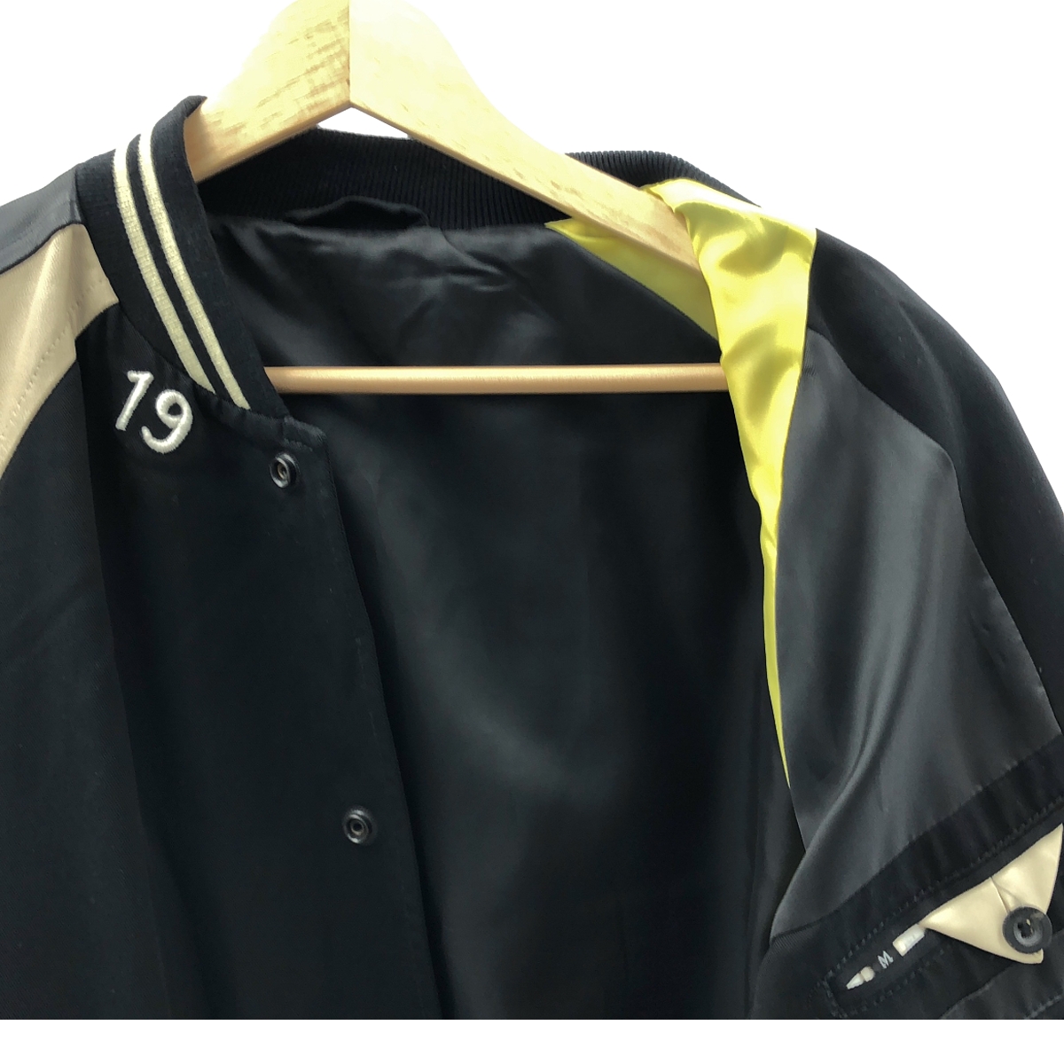 その他 レザースリーブ スタジャン ブルゾン ジャケット / 総裏地