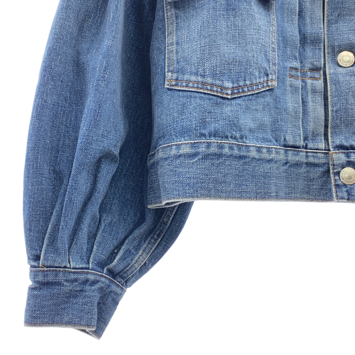 HYKE / ハイク BALLOON SLEEVE DENIM JACKET TYPE2 バルーン スリーブ デニムジャケット