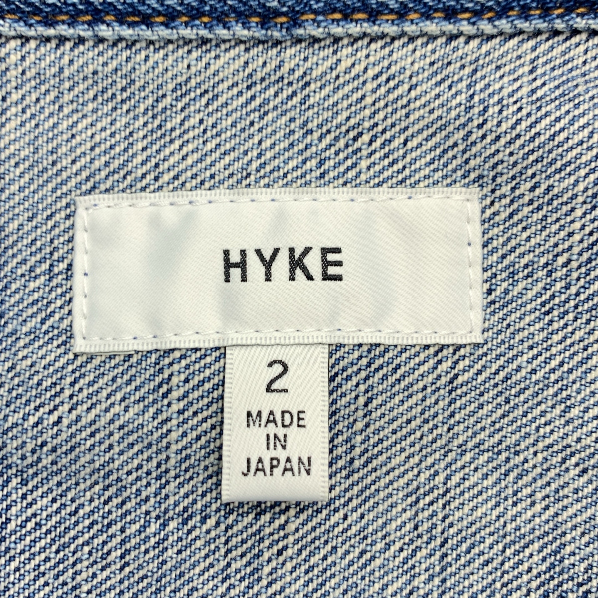 HYKE / ハイク BALLOON SLEEVE DENIM JACKET TYPE2 バルーン スリーブ デニムジャケット