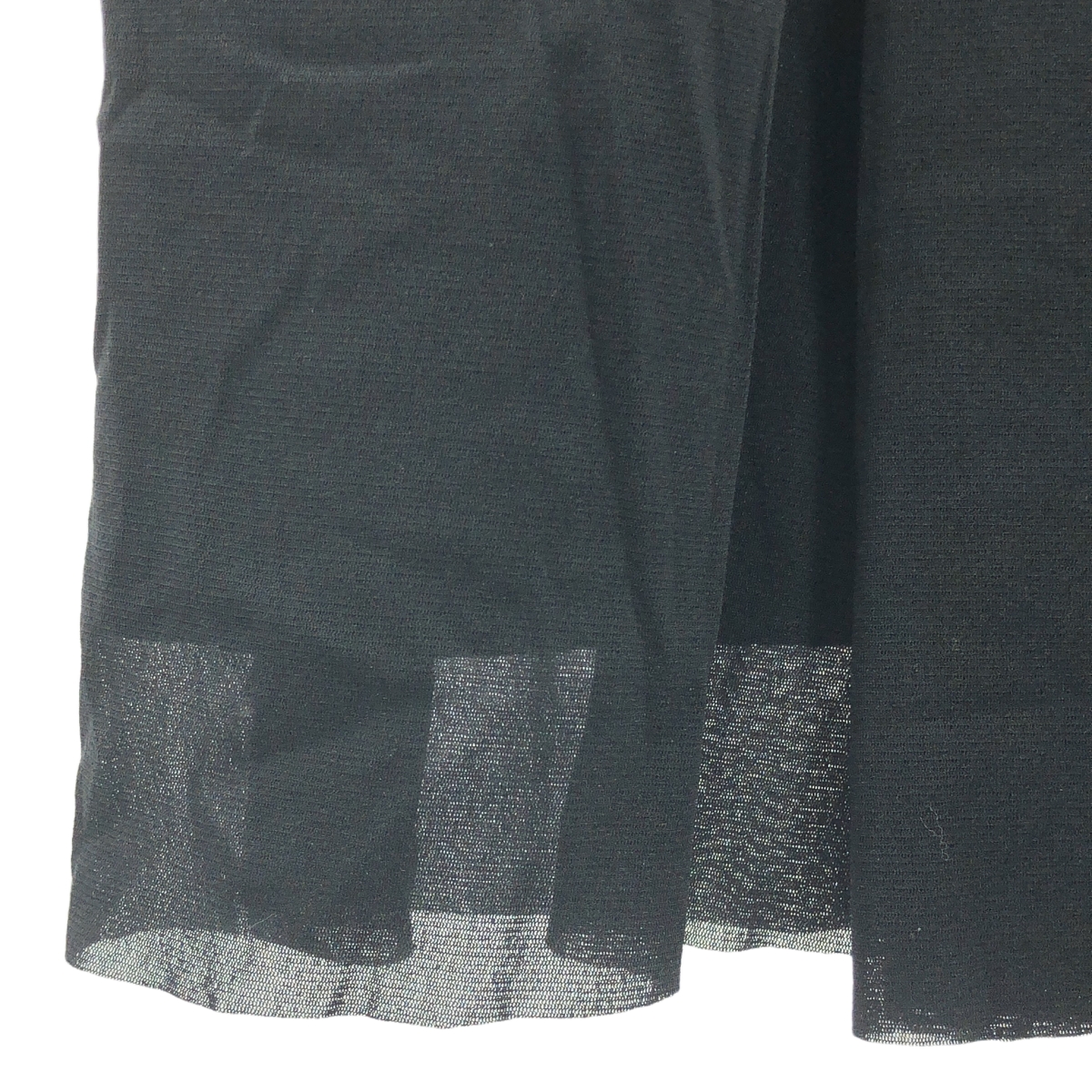 VIVIENNE TAM / ヴィヴィアンタム ギャザー シアー ストレッチ スカート