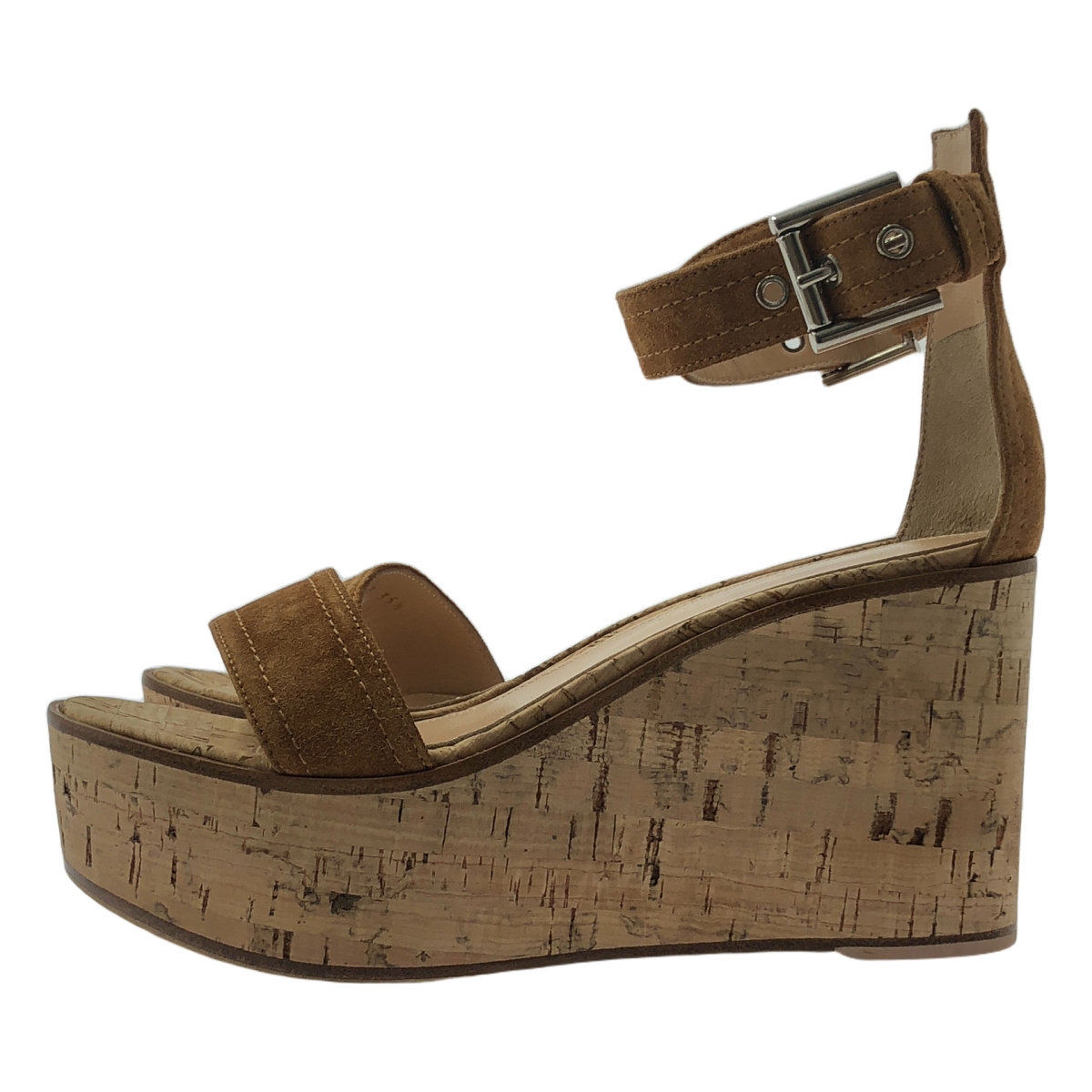 Gianvito Rossi / ジャンヴィトロッシ コルク ウェッジソール サンダル