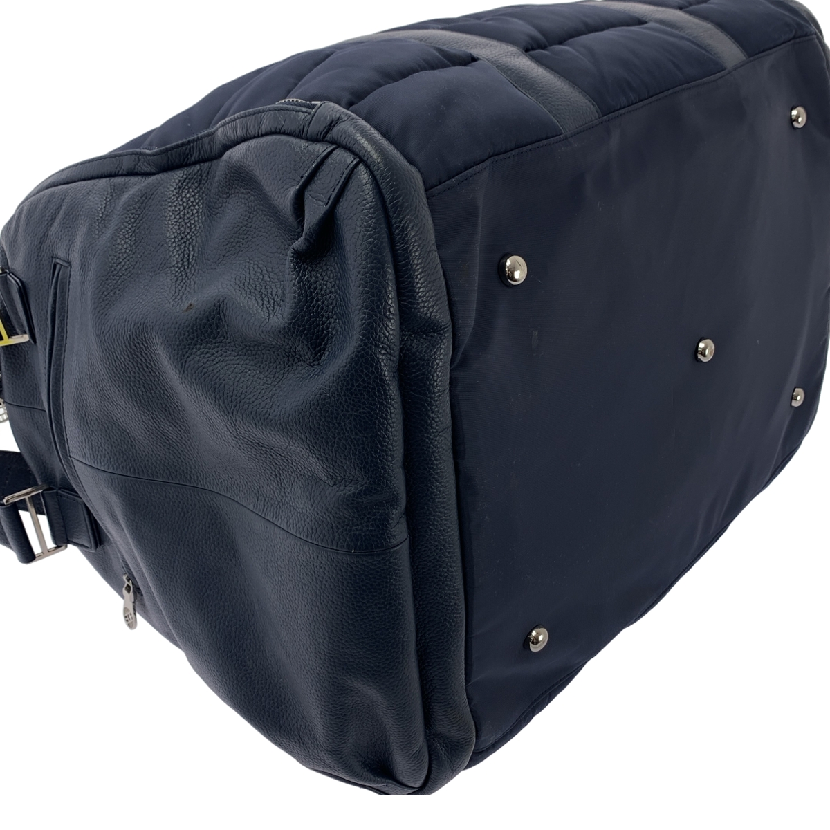 MUTA / ムータ ナイロン レザー切替 2way ボストン バッグ