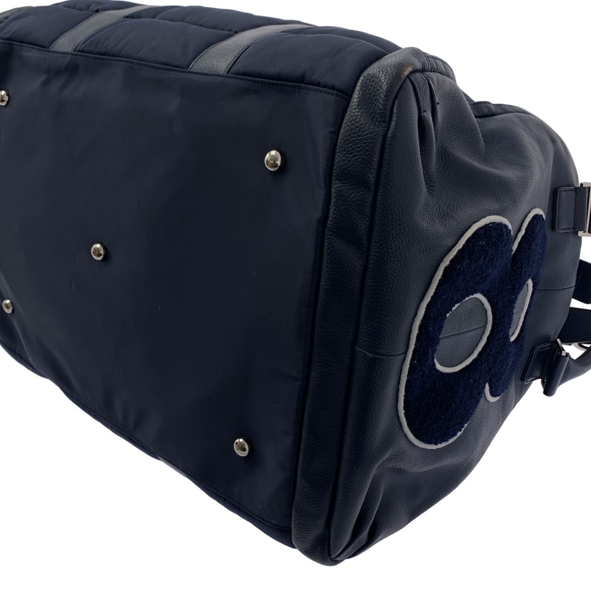 MUTA / ムータ ナイロン レザー切替 2way ボストン バッグ