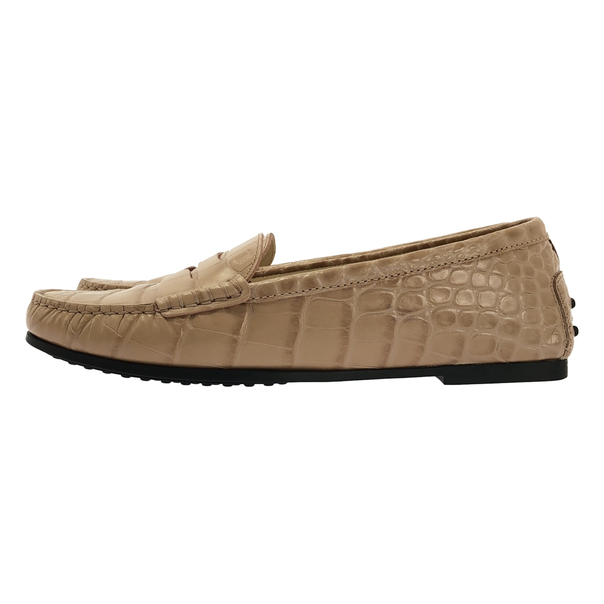 TOD'S / トッズ クロコ型押し ドライビング シューズ