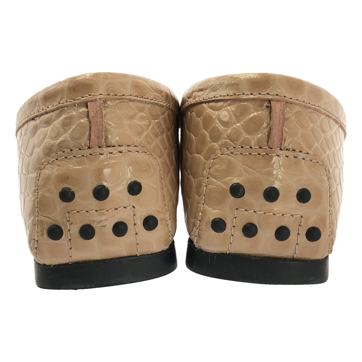 TOD'S / トッズ クロコ型押し ドライビング シューズ