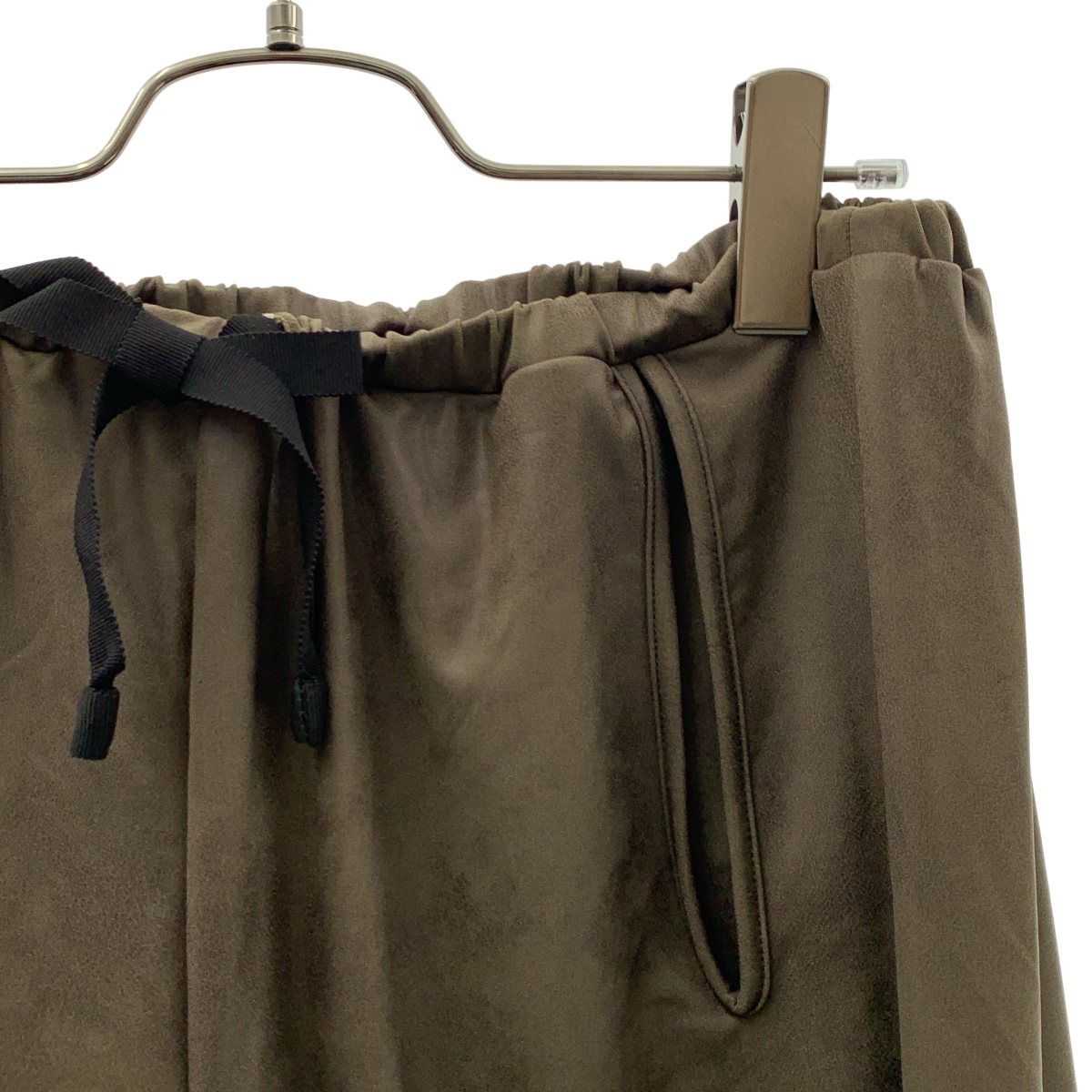 COGTHEBIGSMOKE / コグザビッグスモーク ALISON TROUSERS HIGH STRETCH VEGAN LEATHER ハイストレッチエコレザーワイドパンツ