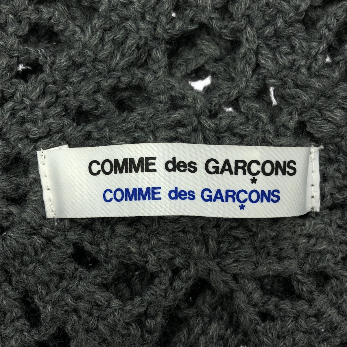 COMME des GARCONS COMME des GARCONS / コムコム フラワー ニット ストール