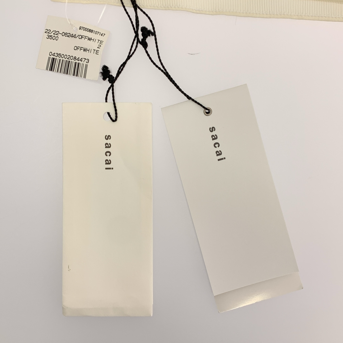 sacai / サカイ Cotton Poplin Shirt パッチワーク ビスチェ シャツ