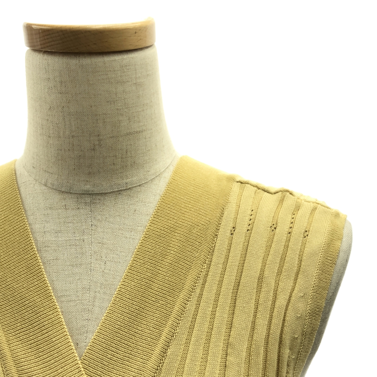 mister it. / ミスターイット リブニット ノースリーブ ワンピース