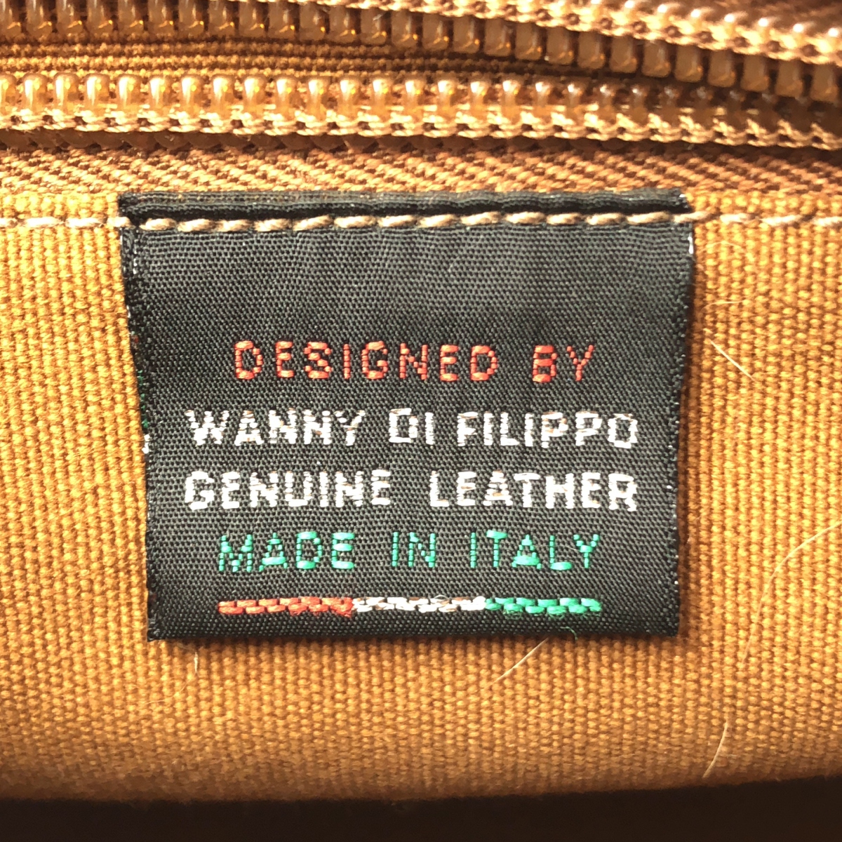 IL BISONTE / イルビゾンテ 2way ショルダー付き クロコ型押し ボストン ハンドバッグ