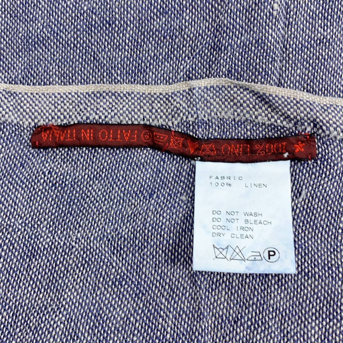 DANIELA GREGIS / ダニエラグレジス リネン フリンジ 大判 ストール / ユニセックス