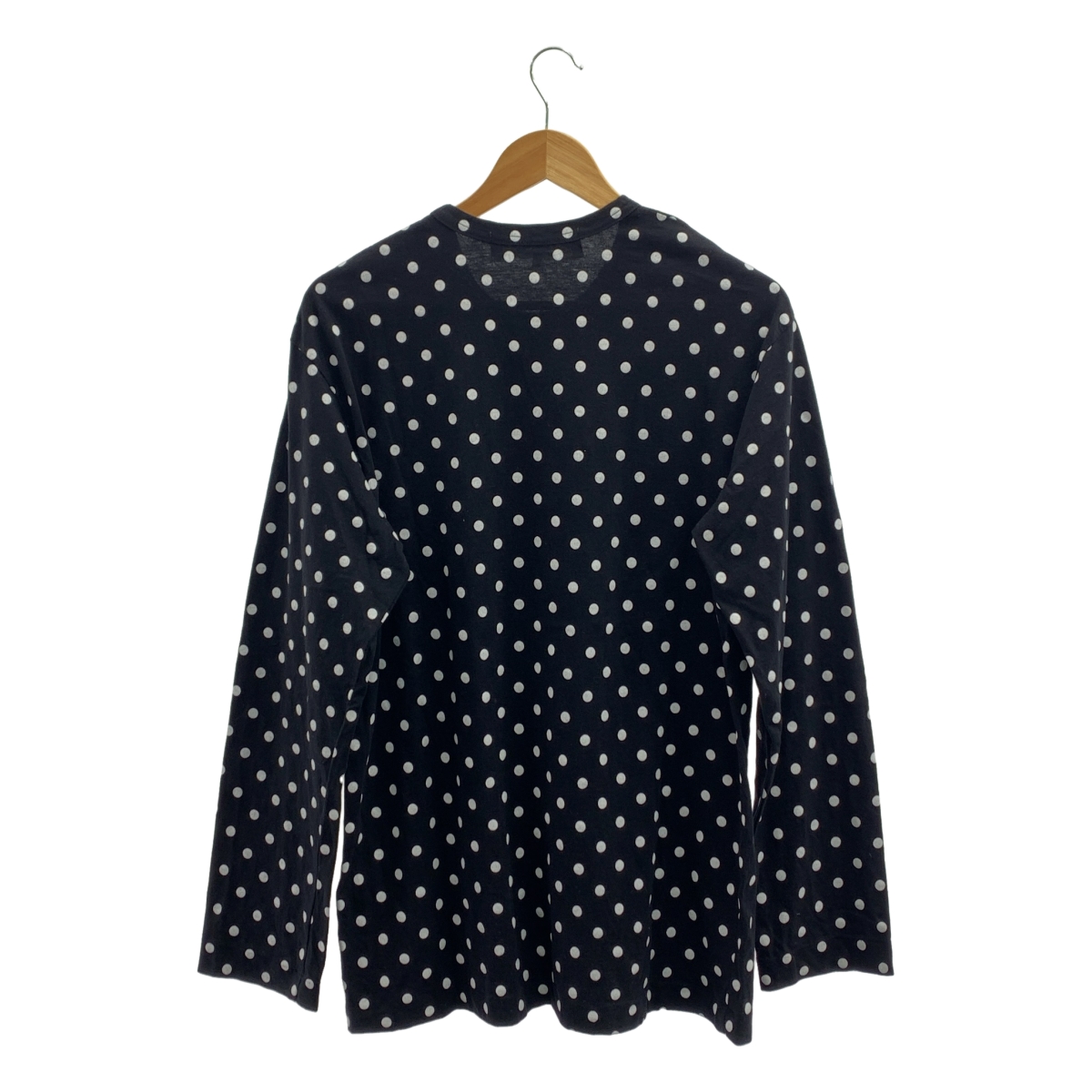 PLAY COMME des GARCONS / プレイコムデギャルソン ドット ハートワッペン クルーネック オーバー カットソー