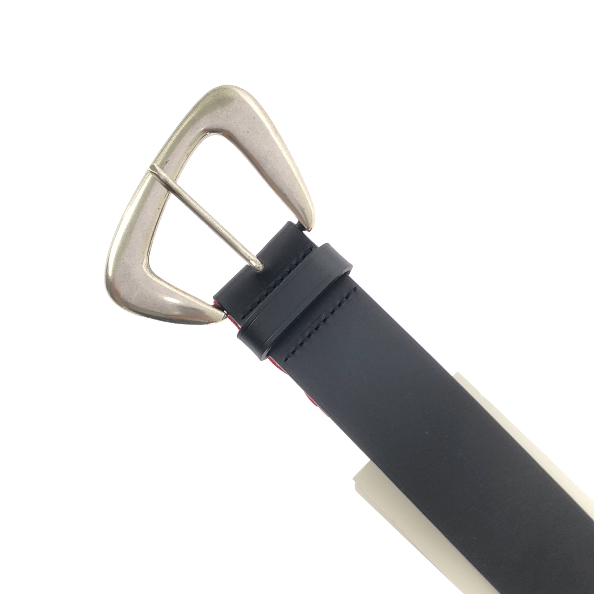 MAISON BOINET / メゾンボワネ アシンメトリー バックル ベルト