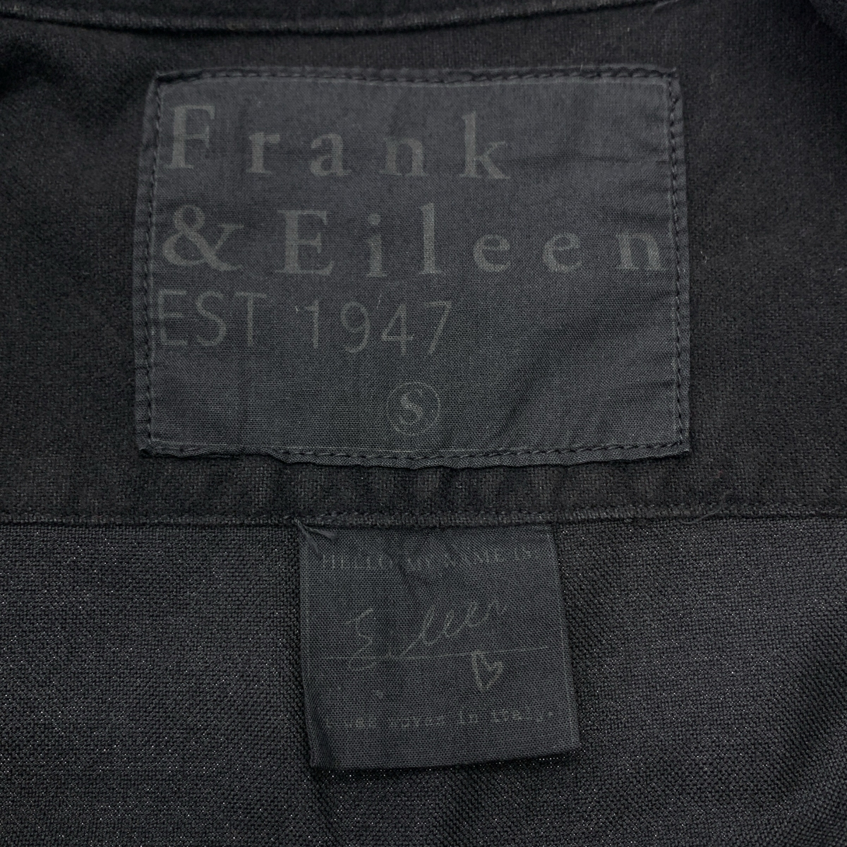 Frank&Eileen / フランクアンドアイリーン EILEEN ガーメントダイ オープンカラーシャツ