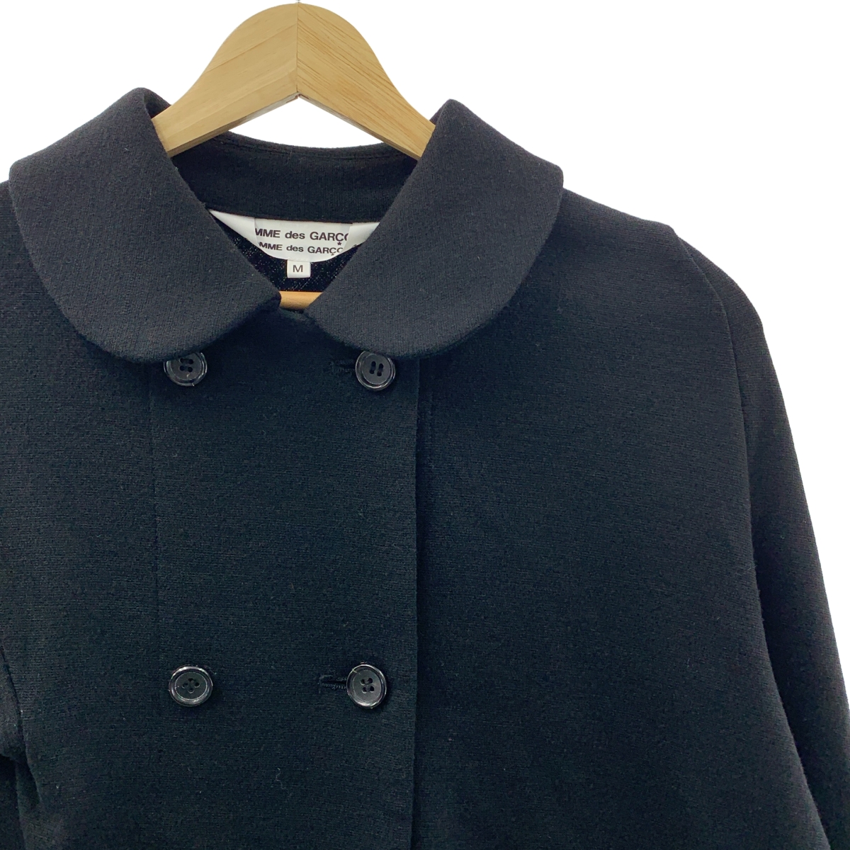 COMME des GARCONS COMME des GARCONS / コムコム ウール 捻れ 変形 ジャケット