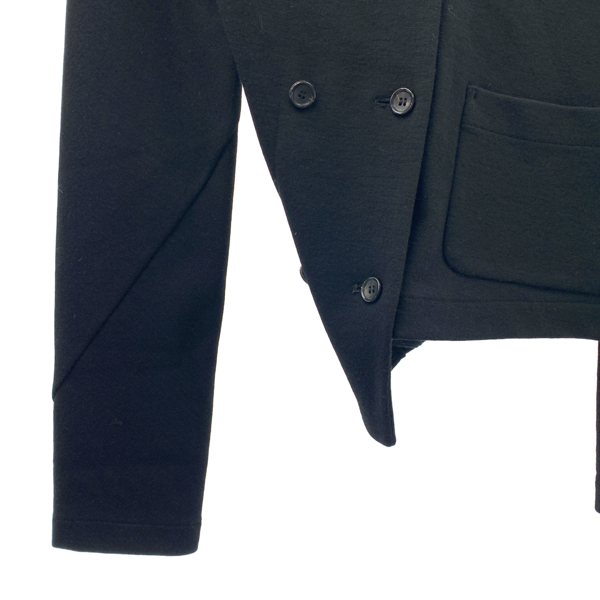 COMME des GARCONS COMME des GARCONS / コムコム ウール 捻れ 変形 ジャケット