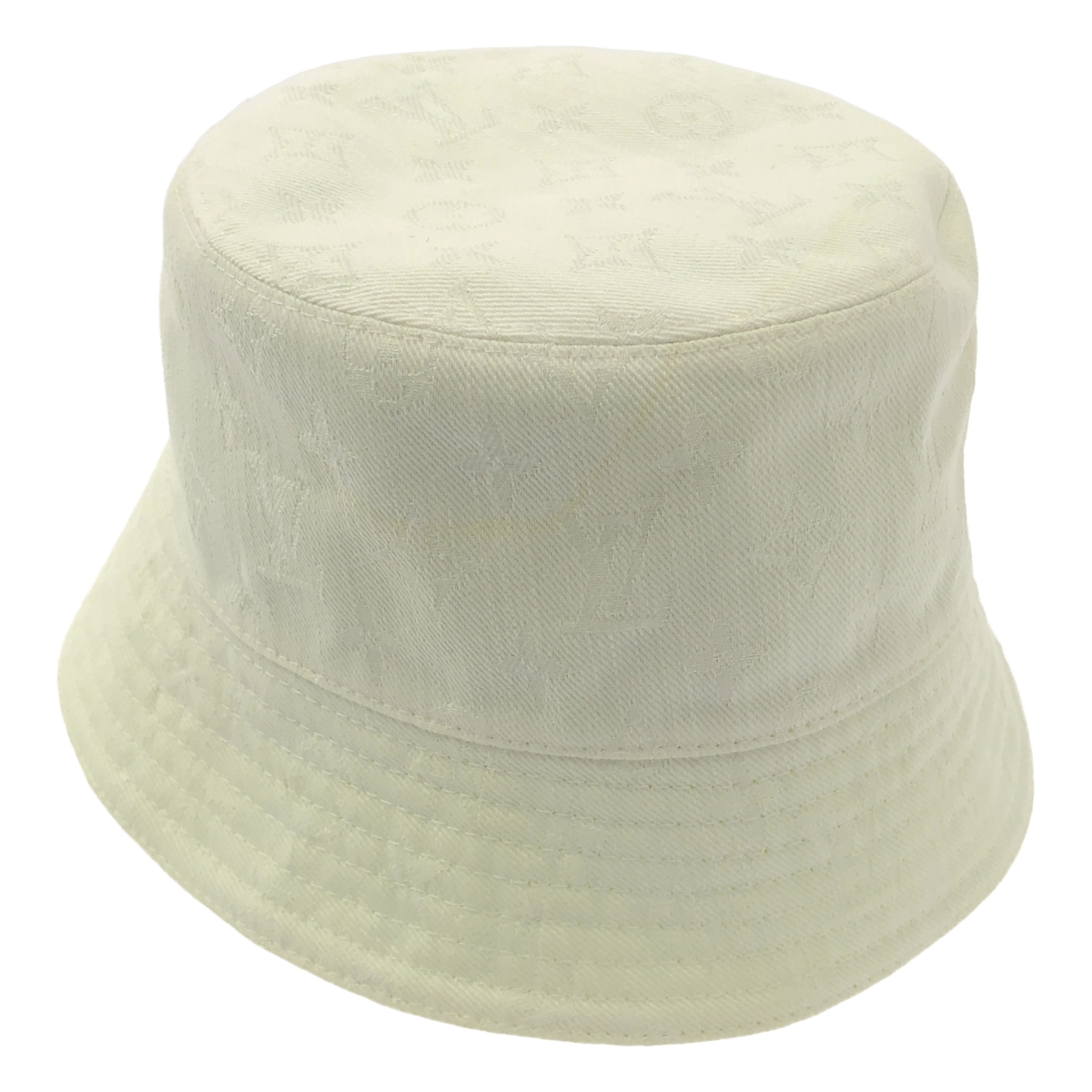 Louis Vuitton / ルイヴィトン リバーシブル ネオンカラー ジャガード モノグラム ロゴ バケットハット 帽子