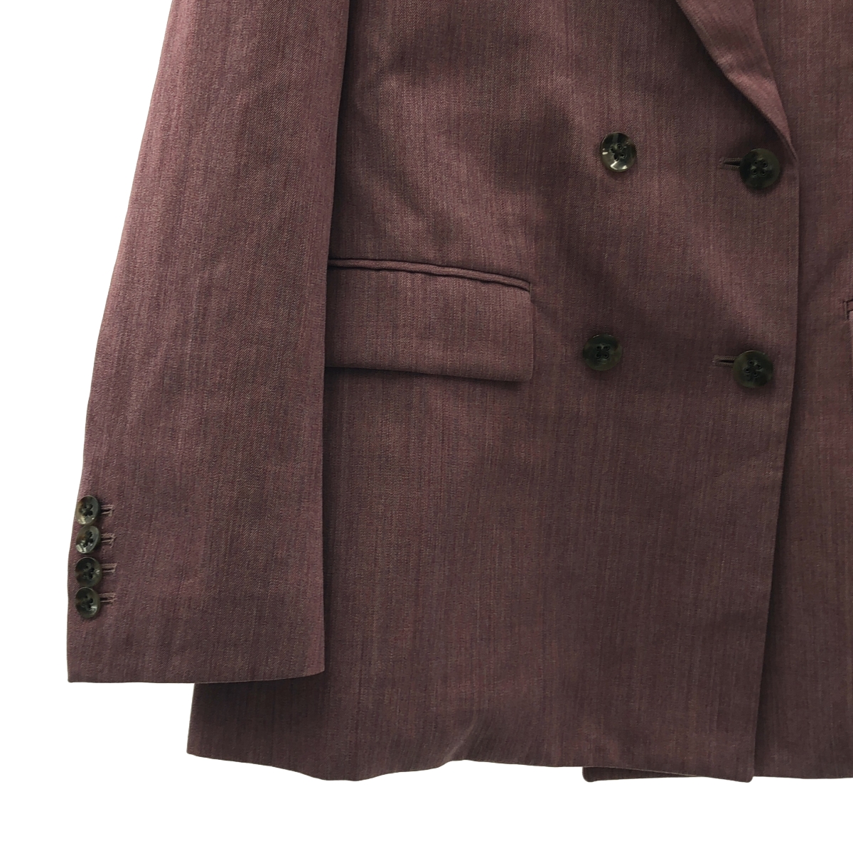 6(ROKU) BEAUTY&YOUTH / ロクビューティーアンドユース PEAKED LAPEL JACKET ダブル テーラードジャケット