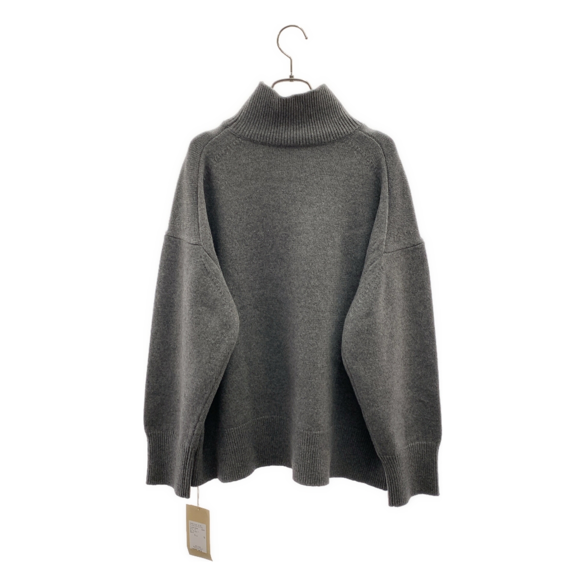 Curensology / カレンソロジー ウール カシミヤ タートルネック ニット プルオーバー
