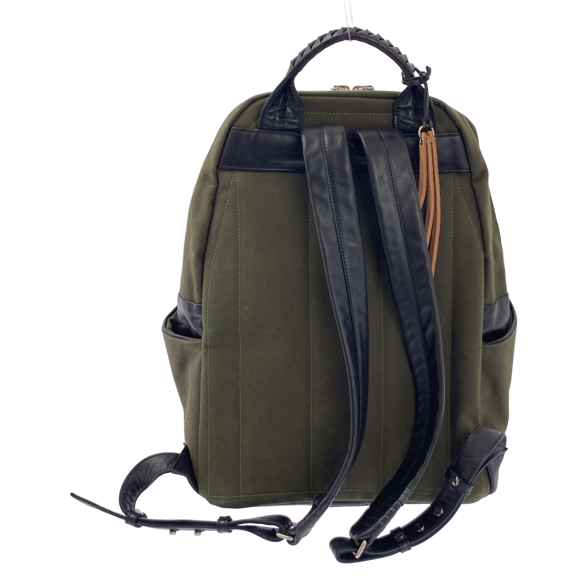 cornelian taurus / コーネリアンタウラス by daisuke iwanaga / Tower Ruck - Canvas × Cow Leather タワー リュック バックパック ユニセックス