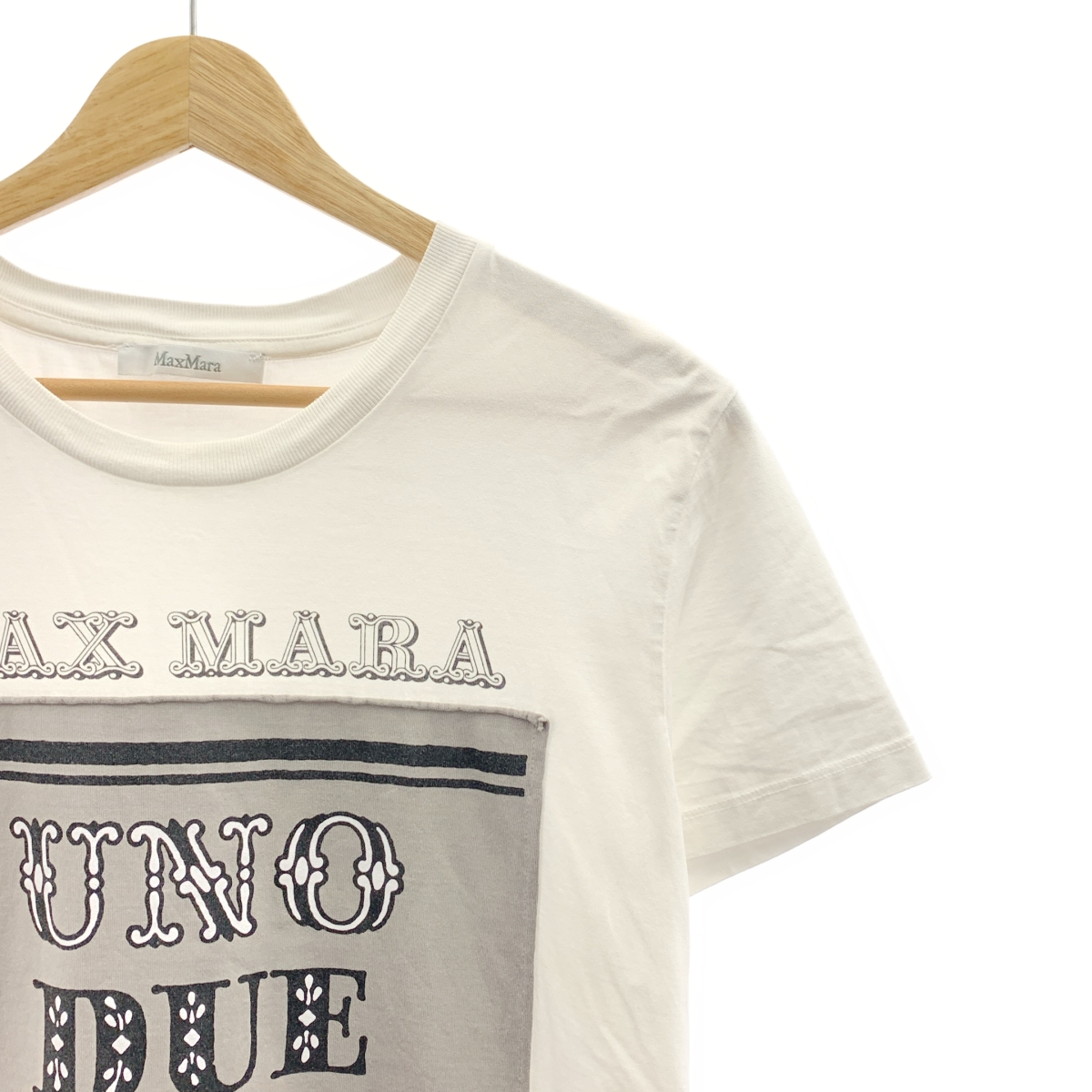 Max Mara / マックスマーラ ロゴ プリント Tシャツ カットソー