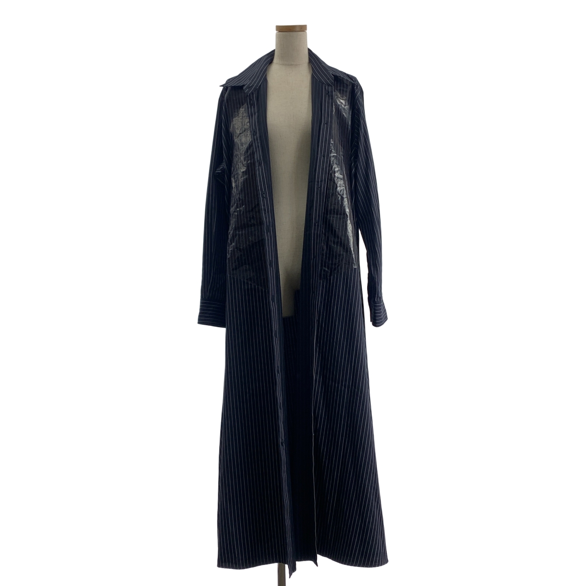 MM6 Maison Margiela / エムエムシックスメゾンマルジェラ オーバーシルエット ポケット付き シャツ ワンピース