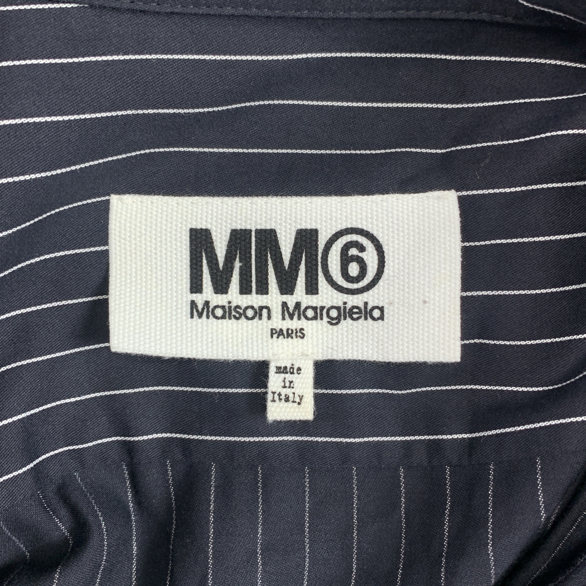 MM6 Maison Margiela / エムエムシックスメゾンマルジェラ オーバーシルエット ポケット付き シャツ ワンピース