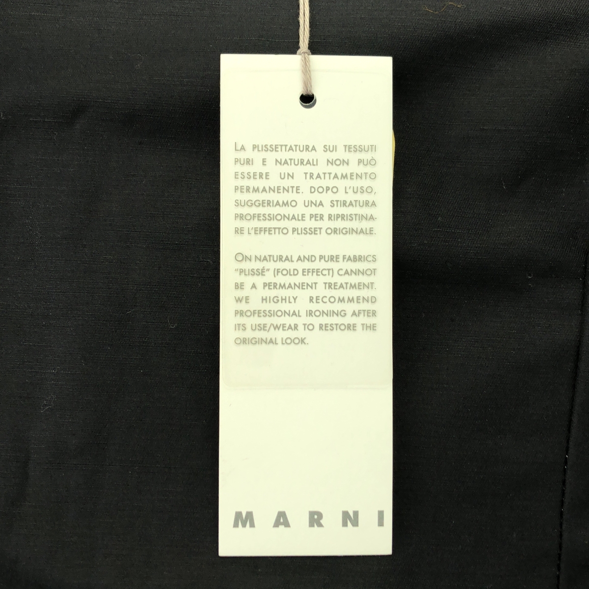 MARNI / マルニ 変形 フリル ギャザー ノーカラー ボタンレス ジャケット