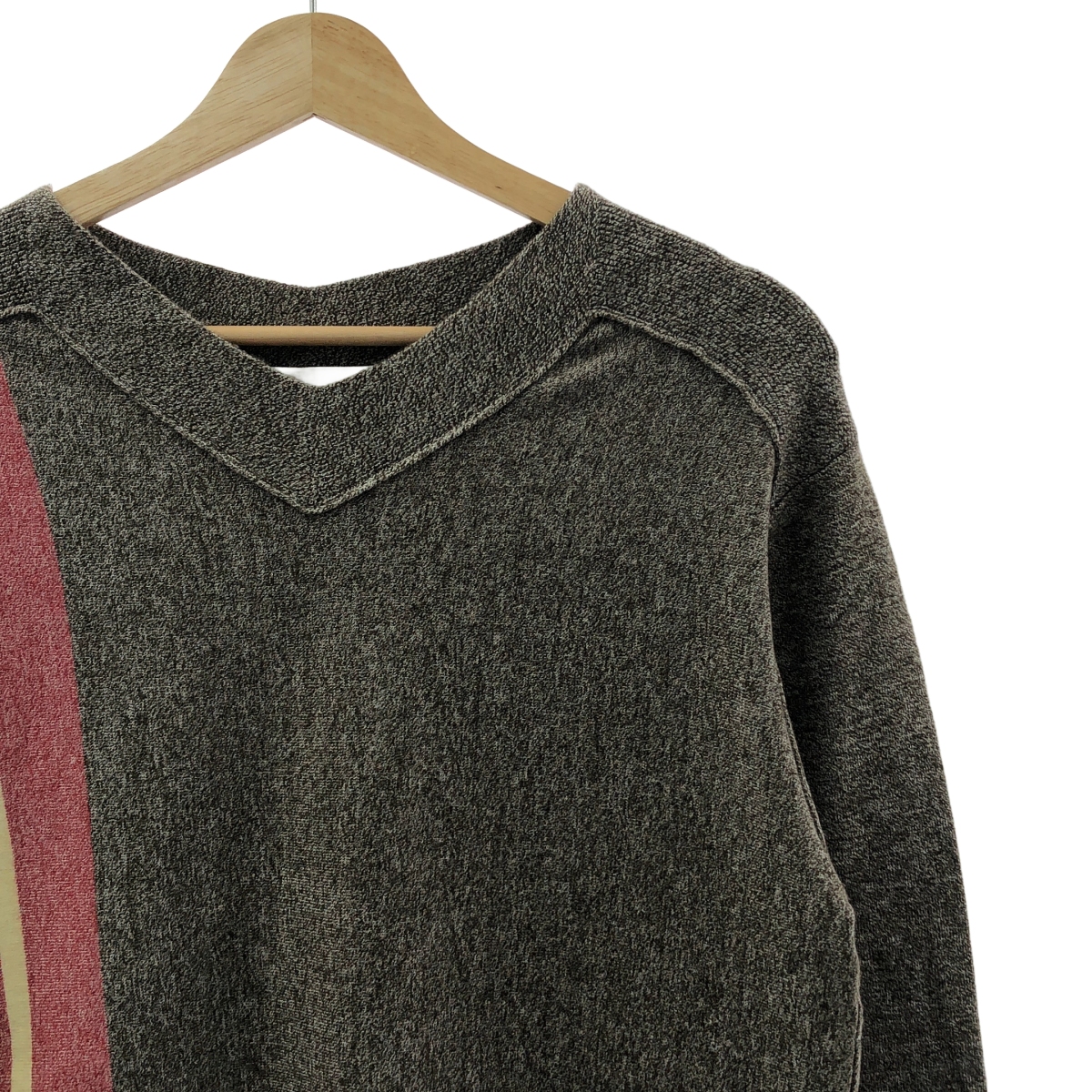 Kiko Kostadinov / キココスタディノフ OSTRO JUMPER カシミヤ混 ライン クルーネックニット