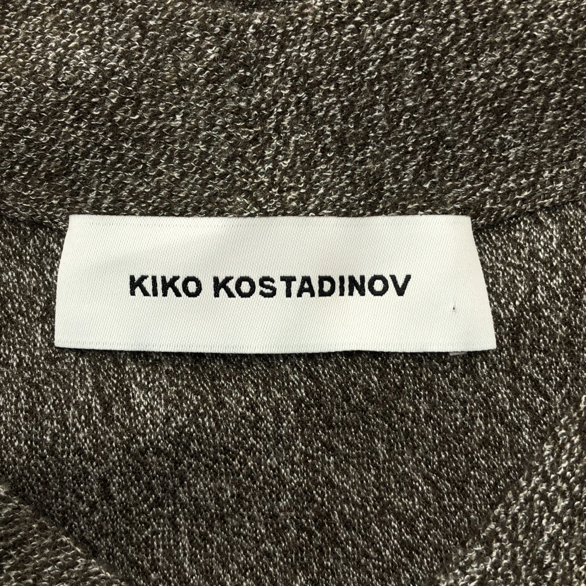 Kiko Kostadinov / キココスタディノフ OSTRO JUMPER カシミヤ混 ライン クルーネックニット