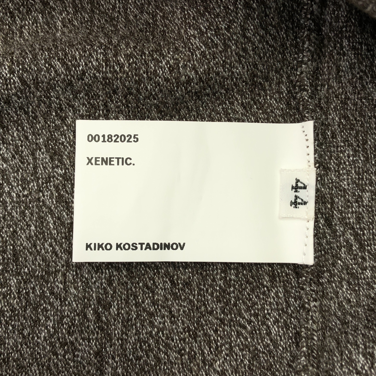 Kiko Kostadinov / キココスタディノフ OSTRO JUMPER カシミヤ混 ライン クルーネックニット